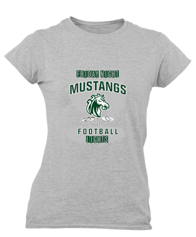 Morgan Park Mustangs Football #6 Women's SS T-Shirt