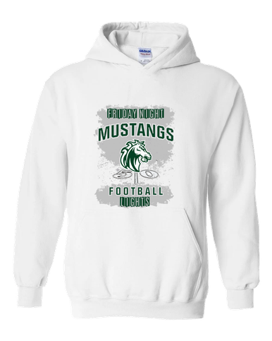 Morgan Park Mustangs Football #6 Men's Hoodie