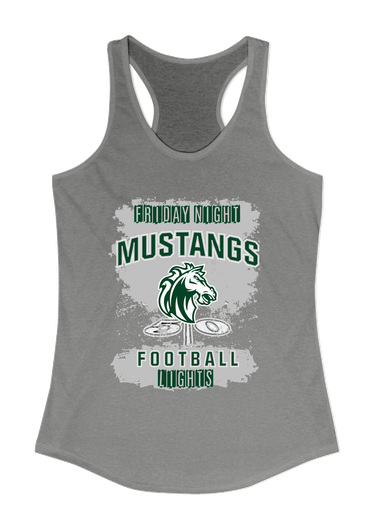 Morgan Park Mustangs Football #6 Women's Tank Top