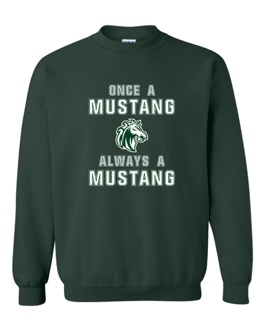 Morgan Park Mustangs Once A Men's Sweatshirt