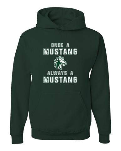 Morgan Park Mustangs Once A Men's Premium Hoodie