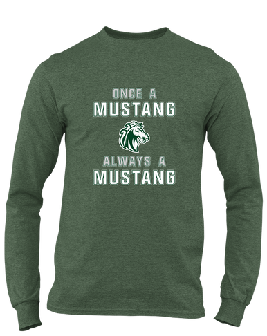 Morgan Park Mustangs Once A Men's Premium LS T-Shirt