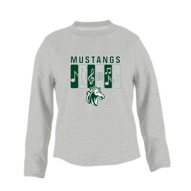 Morgan Park Mustangs Band # 2 Women's Sweatshirt
