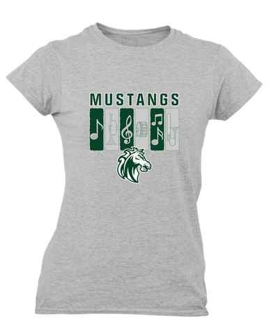 Morgan Park Mustangs Band # 2 Women's SS T-Shirt