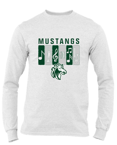 Morgan Park Mustangs Band # 2 Men's LS T-Shirt