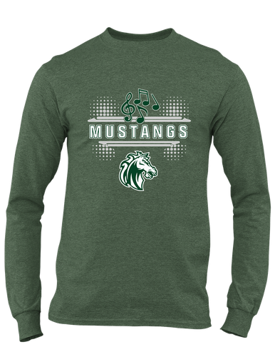 Morgan Park Mustangs Band # 3 Men's LS T-Shirt