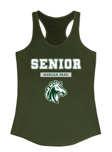 Morgan Park Mustangs Senior #2 Women's Tank Top