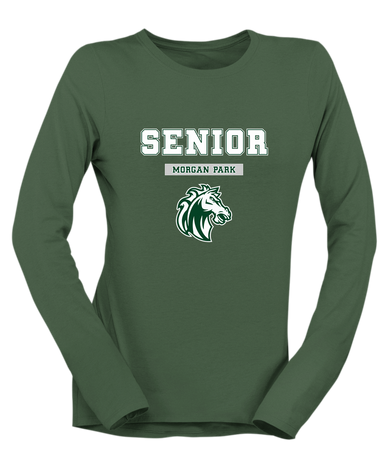 Morgan Park Mustangs Senior #2 Women's Premium LS T-Shirt