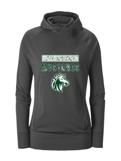 Morgan Park Mustangs Mascot #9 Women's Hoodie