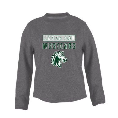 Morgan Park Mustangs Mascot #9 Women's Sweatshirt