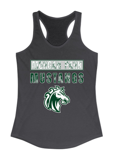Morgan Park Mustangs Mascot #9 Women's Tank Top