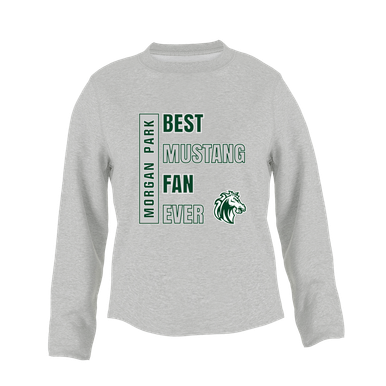 Morgan Park Mustangs Best Mustang Fan Women's Sweatshirt