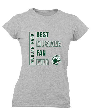 Morgan Park Mustangs Best Mustang Fan Women's SS T-Shirt