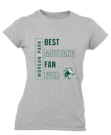 Morgan Park Mustangs Best Mustang Fan Women's Premium SS T-Shirt