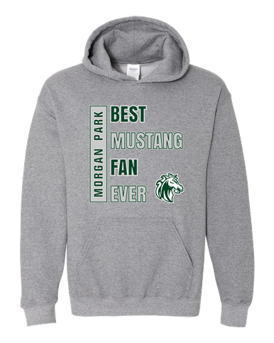 Morgan Park Mustangs Best Mustang Fan Men's Hoodie
