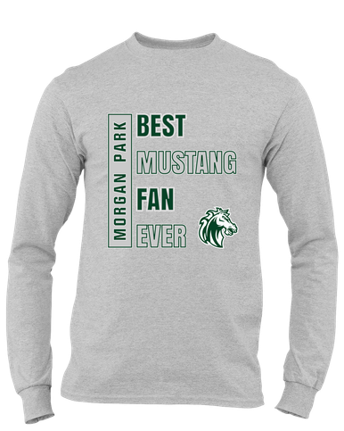 Morgan Park Mustangs Best Mustang Fan Men's LS T-Shirt
