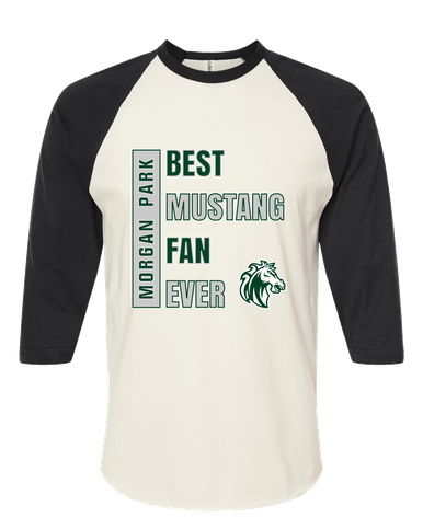 Morgan Park Mustangs Best Mustang Fan Men's Baseball T-Shirt