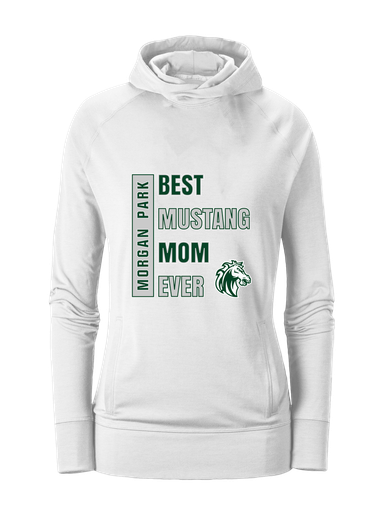 Morgan Park Mustangs Best Mustang Mom Women's Hoodie