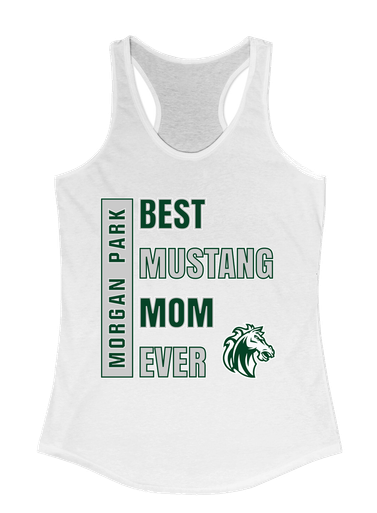 Morgan Park Mustangs Best Mustang Mom Women's Tank Top