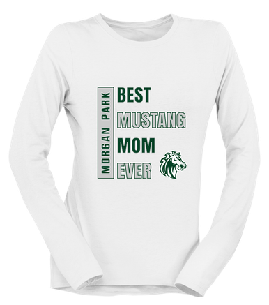 Morgan Park Mustangs Best Mustang Mom Women's Premium LS T-Shirt