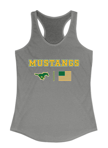 Hempstead Mustangs Team Colors Flag Women's Tank Top