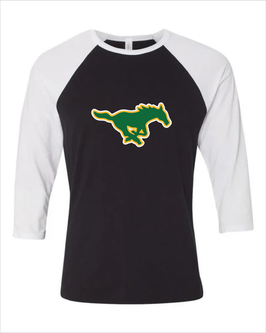 Hempstead Mustangs Mascot #1 Women's Baseball T-Shirt