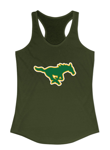Hempstead Mustangs Mascot #1 Women's Tank Top