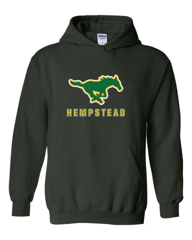 Hempstead Mustangs Mascot #2 Men's Hoodie