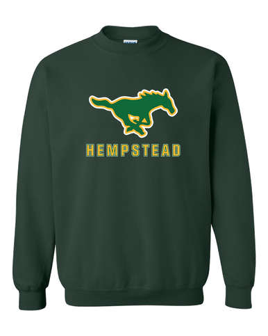 Hempstead Mustangs Mascot #2 Men's Sweatshirt