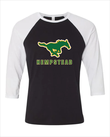 Hempstead Mustangs Mascot #2 Men's Baseball T-Shirt
