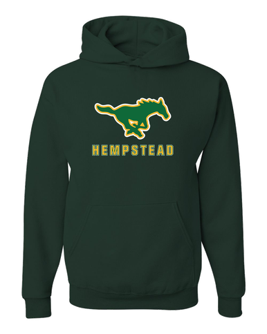 Hempstead Mustangs Mascot #2 Men's Premium Hoodie