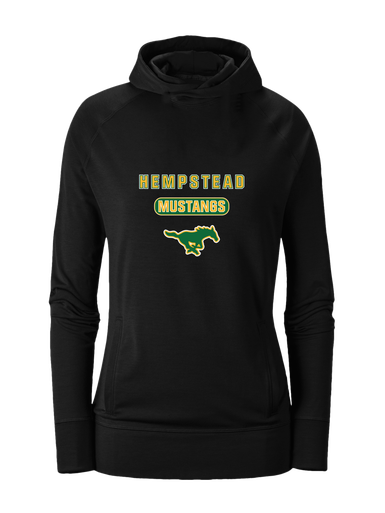 Hempstead Mustangs Mascot #3 Women's Hoodie