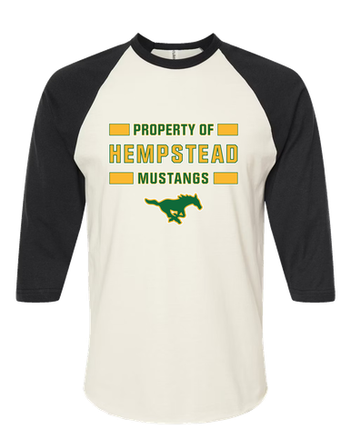 Hempstead Mustangs Property Of Women's Baseball T-Shirt