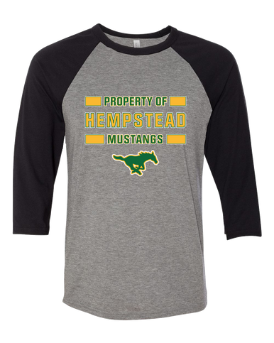 Hempstead Mustangs Property Of Men's Baseball T-Shirt