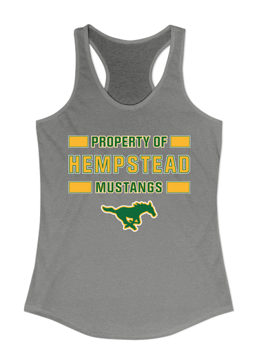 Hempstead Mustangs Property Of Women's Tank Top