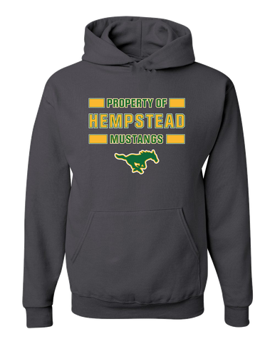 Hempstead Mustangs Property Of Men's Premium Hoodie
