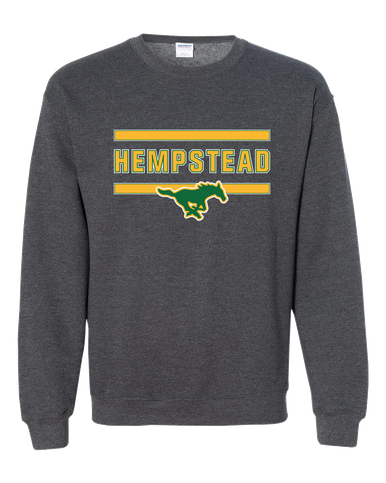 Hempstead Mustangs Mascot #4 Men's Sweatshirt