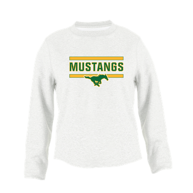 Hempstead Mustangs Mascot #5 Women's Sweatshirt