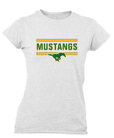 Hempstead Mustangs Mascot #5 Women's Premium SS T-Shirt