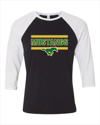 Hempstead Mustangs Mascot #5 Men's Baseball T-Shirt