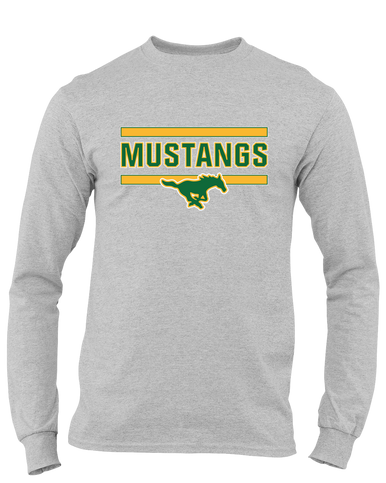 Hempstead Mustangs Mascot #5 Men's LS T-Shirt