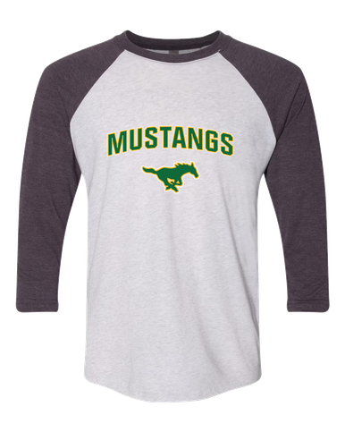 Hempstead Mustangs Mascot #6 Men's Baseball T-Shirt
