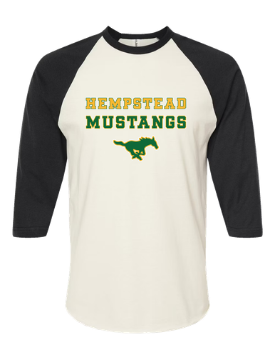 Hempstead Mustangs Spirit Women's Baseball T-Shirt