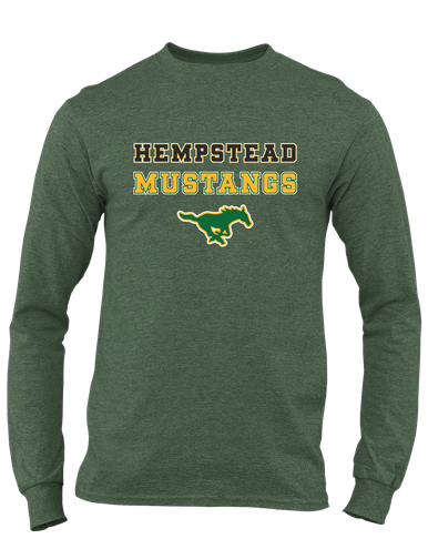 Hempstead Mustangs Spirit Men's LS T-Shirt
