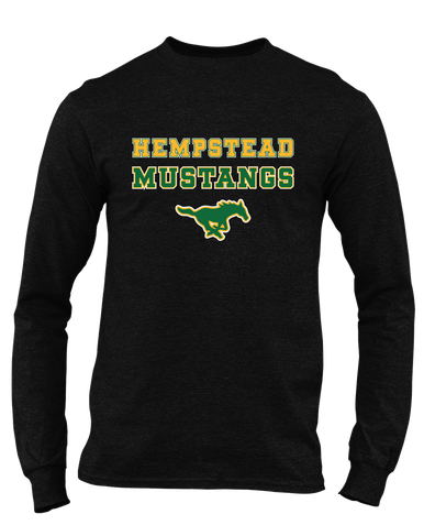 Hempstead Mustangs Spirit Men's Premium LS T-Shirt