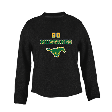 Hempstead Mustangs Go Team Women's Sweatshirt