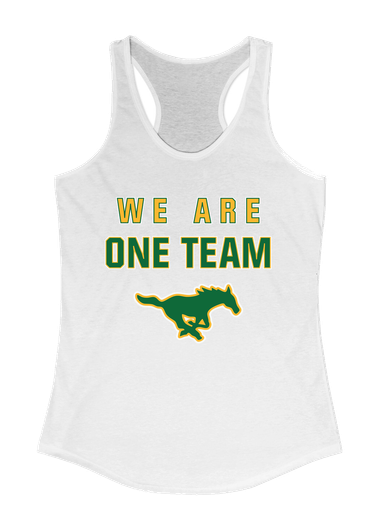 Hempstead Mustangs We Are One Team Women's Tank Top