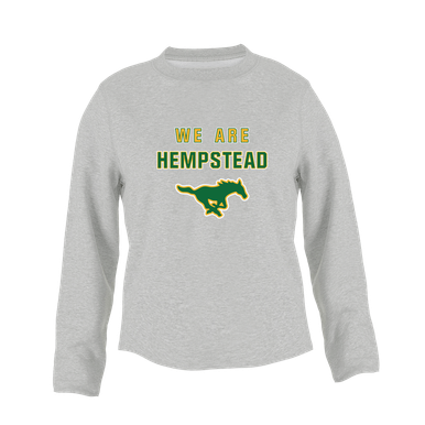 Hempstead Mustangs We Are Women's Sweatshirt