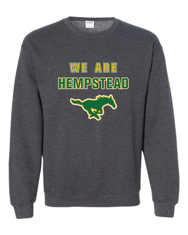 Hempstead Mustangs We Are Men's Sweatshirt