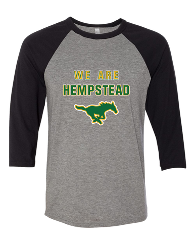 Hempstead Mustangs We Are Women's Baseball T-Shirt